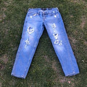 Low-rise Boyfriend hollister Jeans!